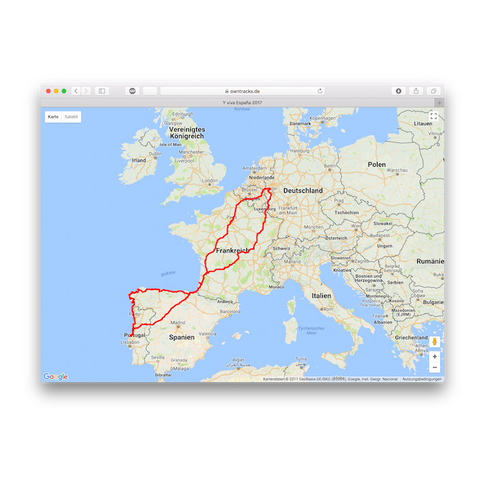 Google killed Maps Timeline, so I self-hosted a better one. OwnTrack